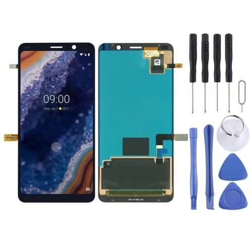 

LCD Screen And Digitizer Full Assembly for Nokia 9 PureView (Black)