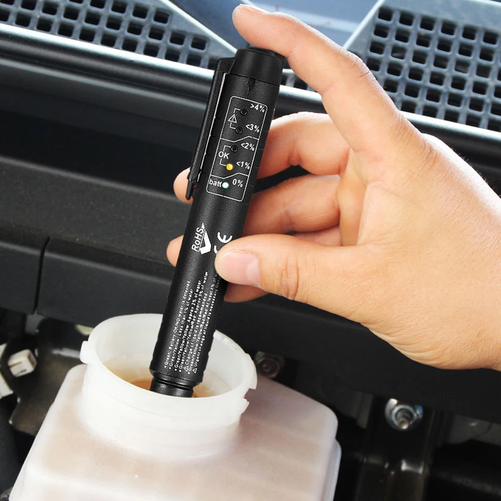 Digital Brake Fluid Tester Accurate Check PenUniversal Check the concentration and viscosity of