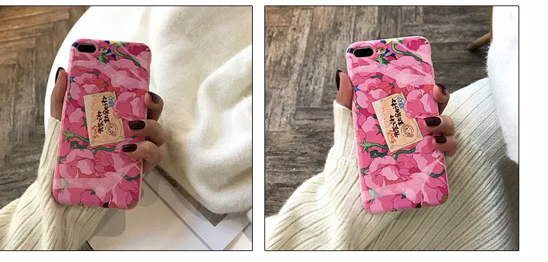 Flower Soft Silicone Phone Case For iPhone 7 7Plus 6 6Plus Cover Fundas Shell Phone Case For iPhone 6s 6 S Plus X XS XR Max Case (13)