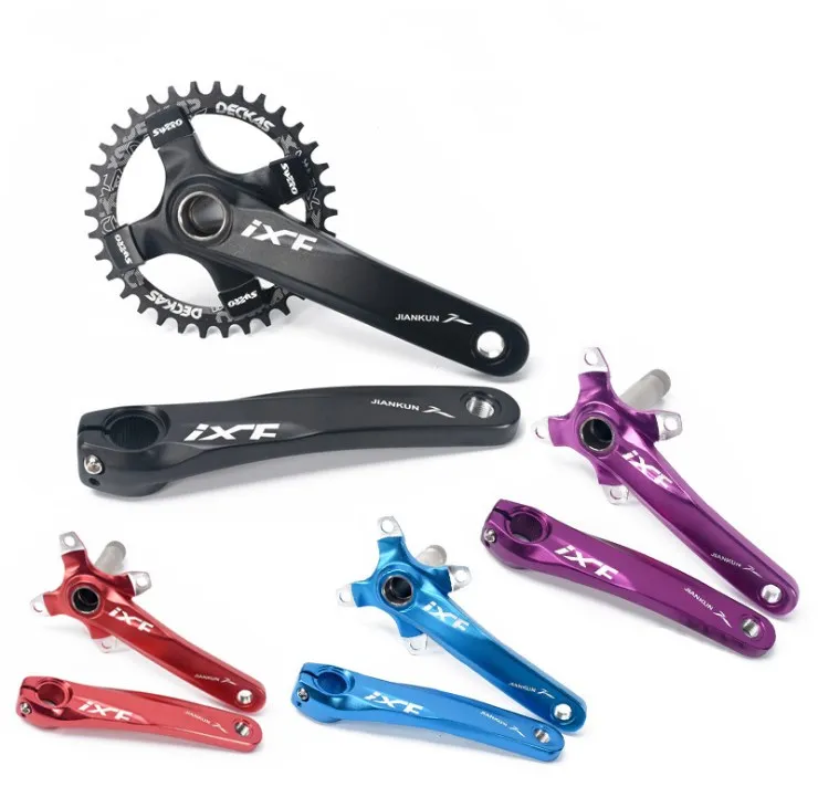IXF BCD 104 170mm CNC light weight crank arm MTB bicycle crankset with