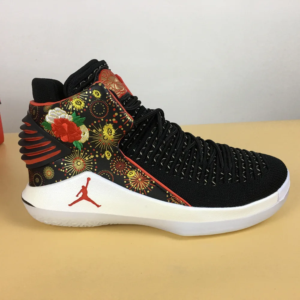 

Jordan XXXII PF CNY AJ32 Men Basketball shoes Rosso Corsa Crack Flights Speed Athletic Outdoor Sport Sneakers 40-47