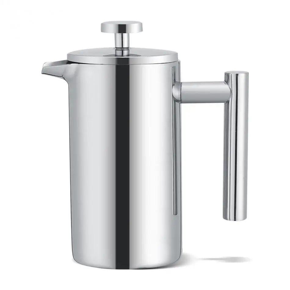 350ML Stainless Steel Coffee Pot French Press With Coffee Filter