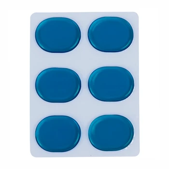 

New 6pcs/set Snare Drum Mute Pad Drum Damper Gel Pads Snare Tom Drum Muffler Mute Transparent Percussion Instrument Accessorie