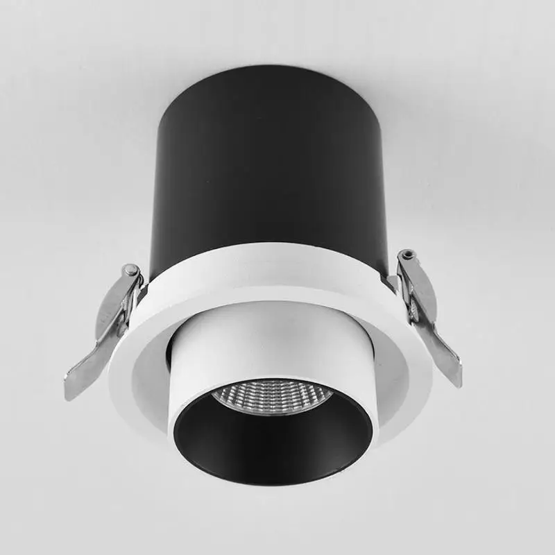 10 Вт Телескопический COB светодиодные потолочные лампы вниз свет AC110V к AC240V