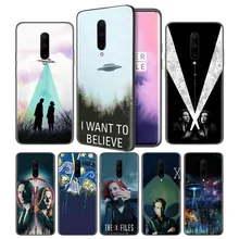 The X Files I Want to Believe Soft Black Silicone Case Cover for OnePlus 6 6T 7 Pro 5G Ultra-thin TPU Phone Back Protective