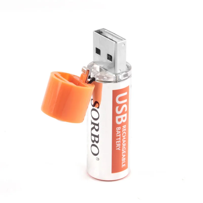 Sorbo USB аккумуляторная батарея AA 1,5 V 1200mAh быстрая зарядка AA литиевая батарея качественные батареи Bateria литий-ионная батарея 8 шт