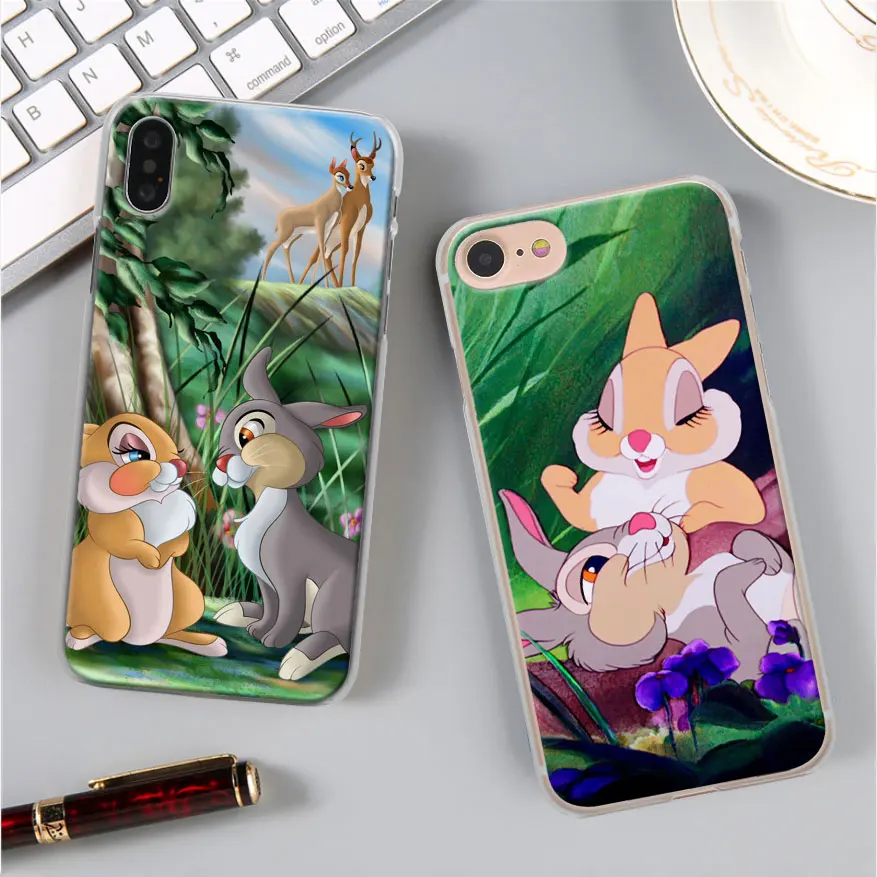 Bambi Thumper чехол для телефона для Apple iPhone X XR 7 8 Plus 6 6s Plus XS MAX 11 Pro MAX SE чехол для телефона Coque