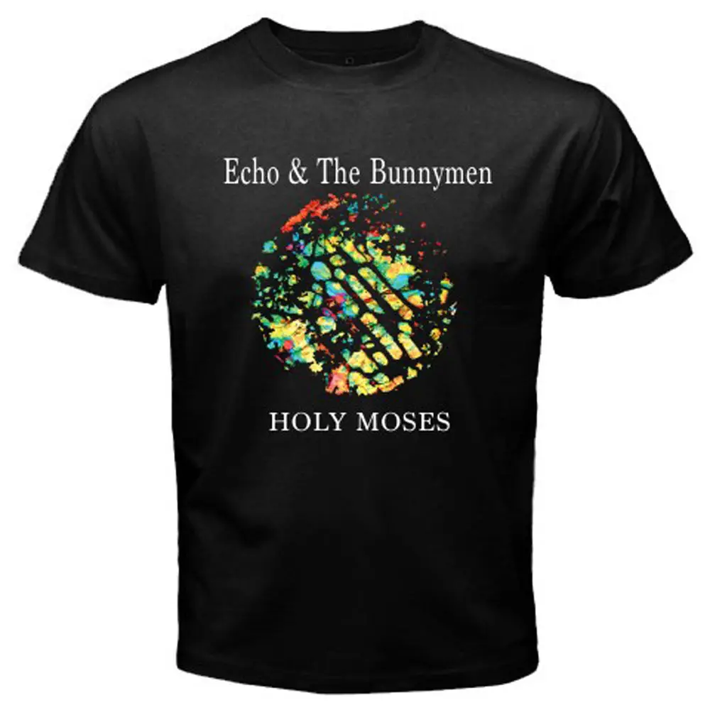 

Custom Made Good Quality T Shirt Crew Neck Echo & The Bunnymen Holly Moses Short Sleeve Gift Shirts For Men