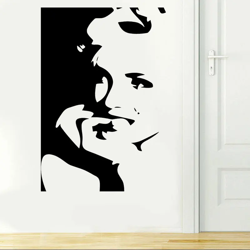 

Marilyn Monroe Portrait Wall Art Vinyl Decal Sticker Mural Bedroom Decoration Home Decor For Living Room E561