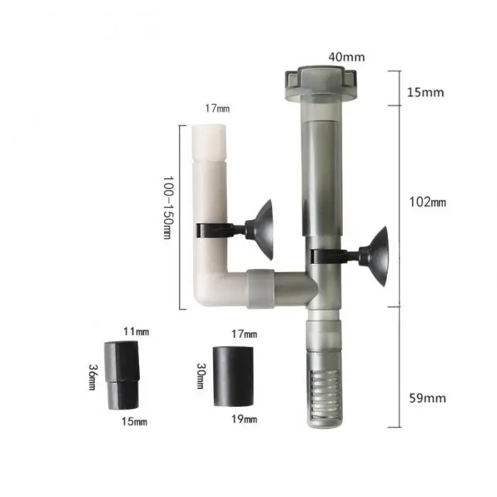 Аквариумный фильтр для воды внутренний, погружной фильтр удаляет масляные пятна пленки фильтрации для аквариума может CSV