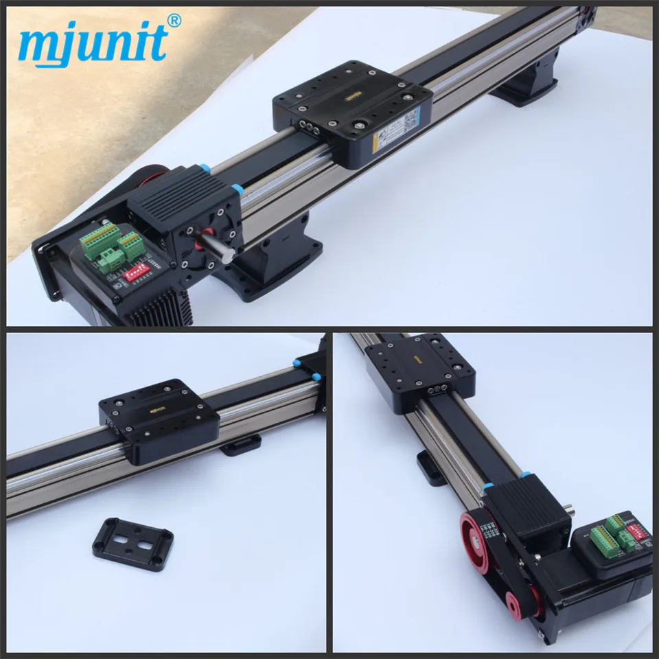 

Miniature linear rail with MJ30X 42 motor High rigidity Roller Type wheel linear rail