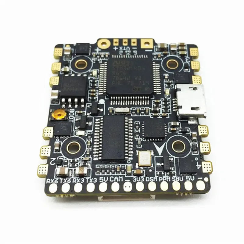 HGLRC F4 Zeus Flytower STM32 F405 игровые джойстики AIO OSD BEC PDB Black Box и 15A BLheli_S 4 в 1 ESC