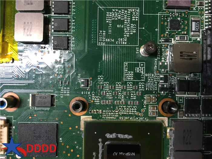 Оригинальная материнская плата для ноутбука MSI GE60 с процессором SR1Q0|Компьютерные