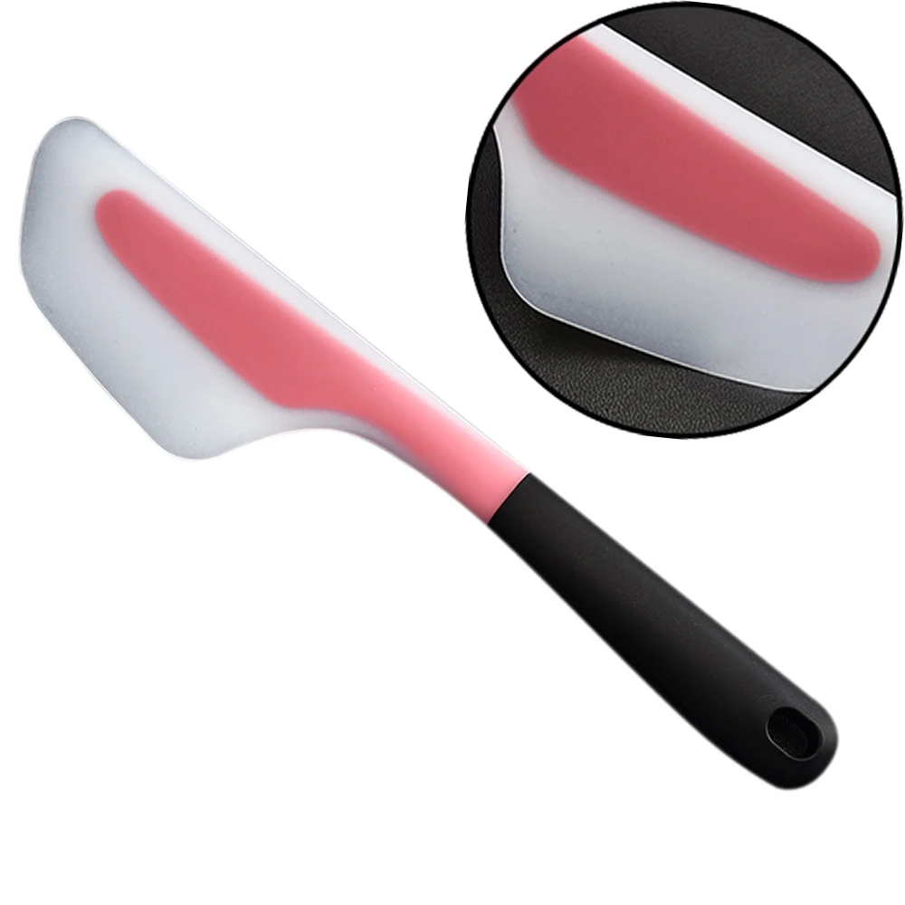 Buy 1Pcs Useful Silicone Spatula Spoon Cookie Spatulas Pastry Scraper Mixer