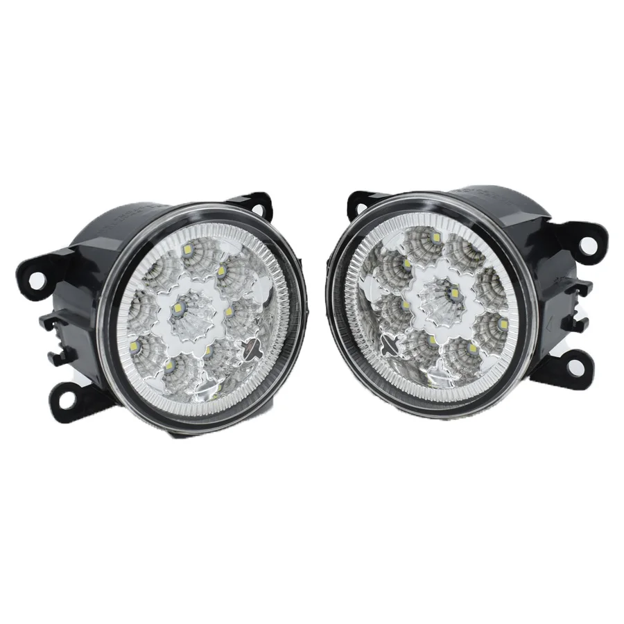 

2PC LED Fog Lights For OPEL Zafira B MPV A05 2005-2011 Car Styling Round Bumper DRL Daytime Running Driving Halogen fog light