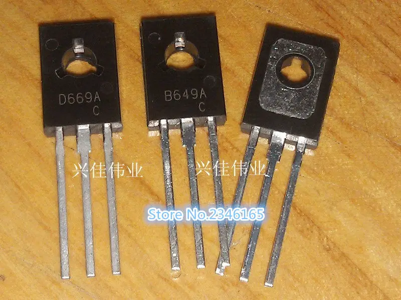 10PCS 2SD669A 2SD669 D669A D669 TO-126 | Электронные компоненты и принадлежности