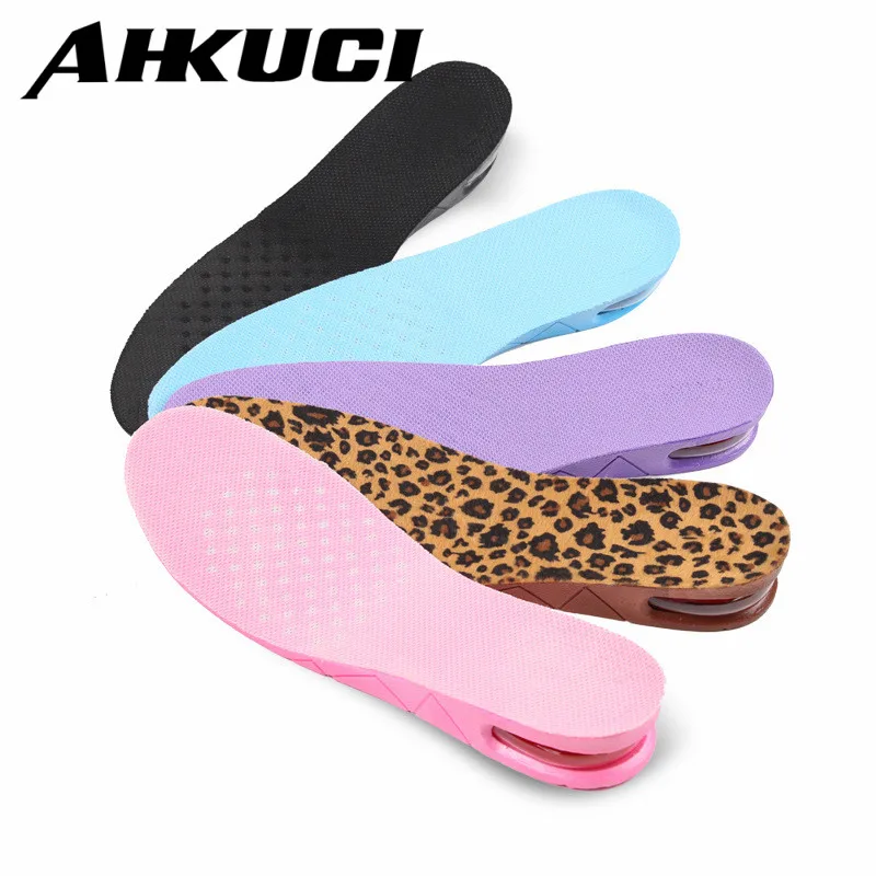 3cm Height Increased Insoles Motion Damping Inner Heightening Shoe Pad