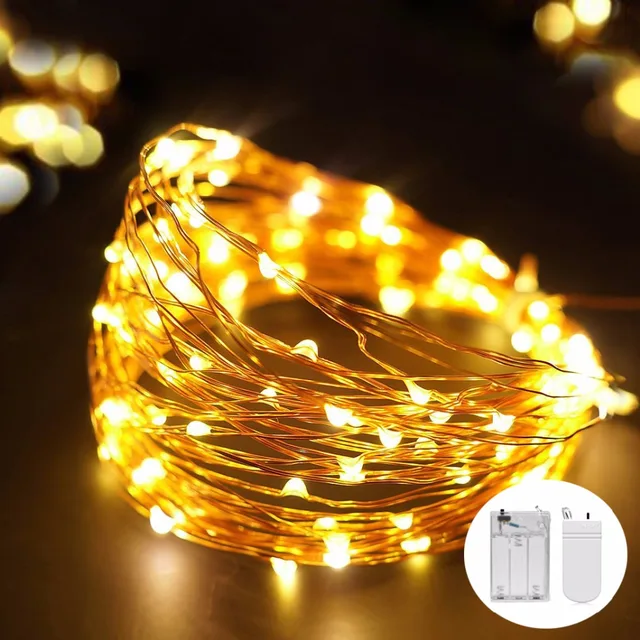 Christmas Lights Indoor 20 / 50 Leds 2M 5M LED String Copper Wire ... Christmas Lights Indoor 20 / 50 Leds 2M 5M LED String Copper Wire ...