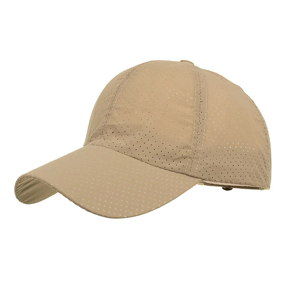 Joymay летняя дышащая сетчатая бейсболка, мужские шапки, кепка, Прямая поставка, принимается B551 - Цвет: Khaki