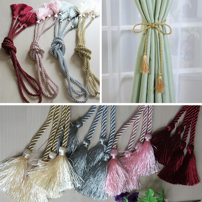

Curtains exquisite tie lanyard curtain rope curtain lanyard curtain accessory