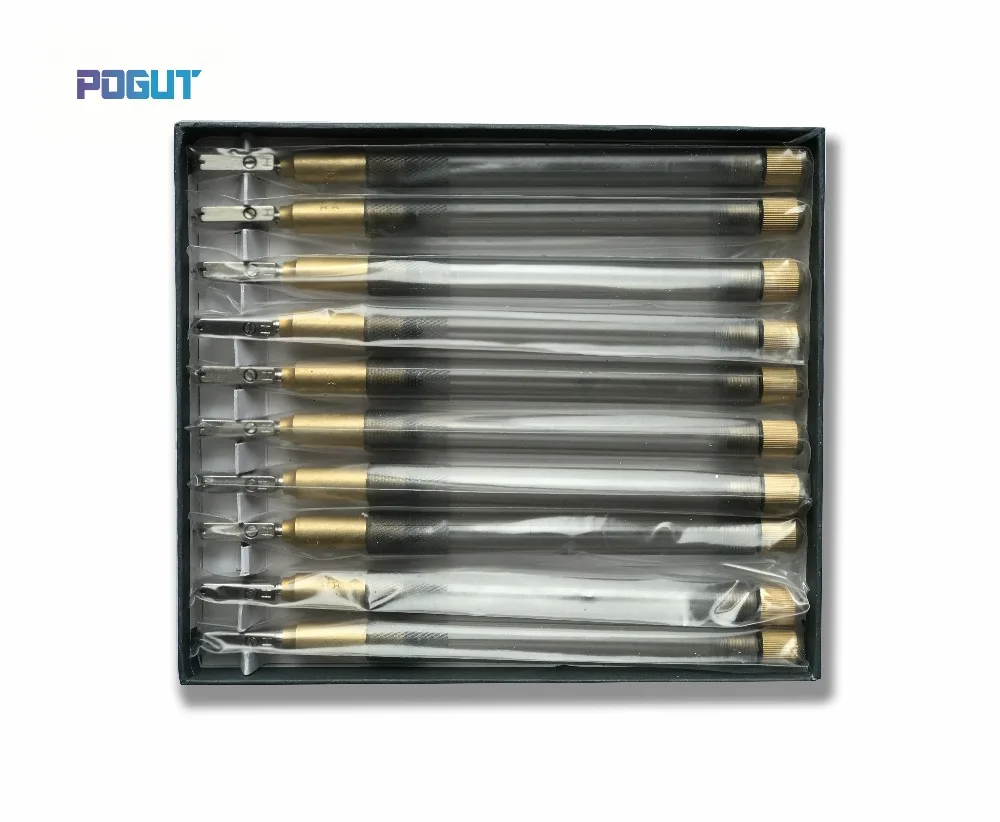 

Free Shipping High Quality Glass Tools 10pcs/box POGUT MITSUBOSHI type Glass Tile Cutter 5-15mm