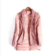 Europe and the United States women’s 2016 new holiday two long-sleeved jacket coat in winter