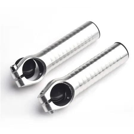 Bicycle HANDLEBAR ENDS black alloy bar ends