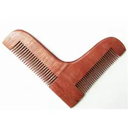 Мужская бритва Redwood L-Beard Shaping Tool борода моделирующий шаблон кардный инструмент борода расческа-триммер
