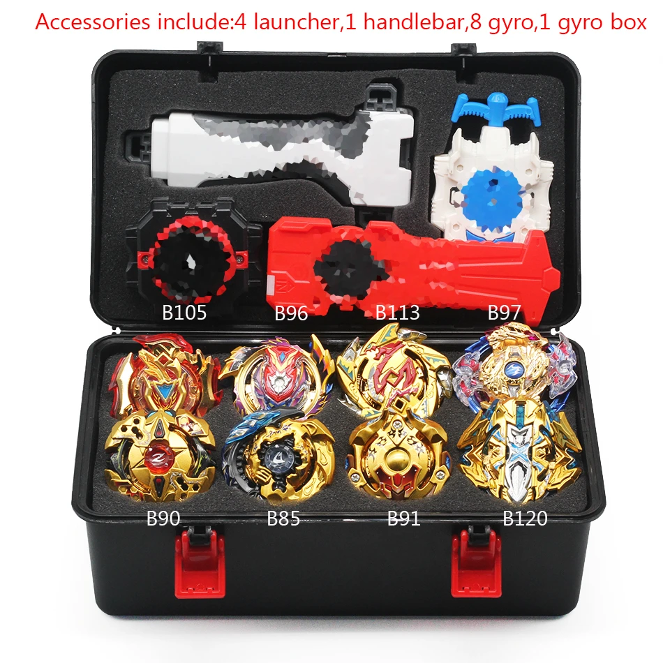 B-140 B-135 122 мобильный Beyblade Арена стадион набор Giroscopium открывается Bayblade захватывающий Дуэль футбол Beyblade взрыв пусковая игрушка - Color: gold 5-1