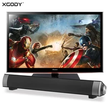 XGODY Саундбар ТВ домашний кинотеатр IP-08 Bluetooth динамик стерео громкий динамик с басами микрофонный сабвуфер динамик для ПК компьютера