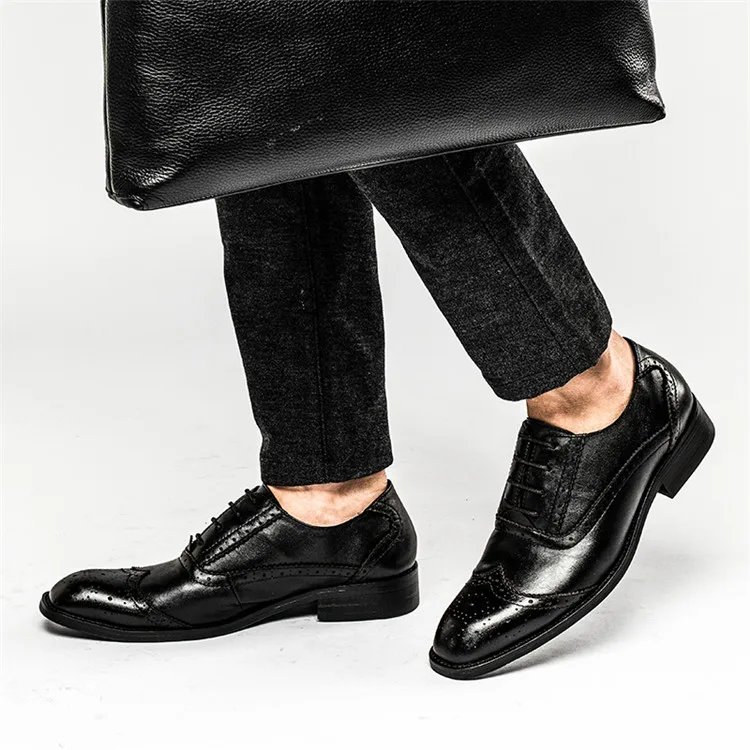 mens shoes genuine leather