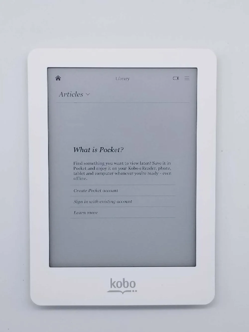 Электронная книга Kobo Glo N613 с сенсорным экраном e-ink 6 дюймов 1024x768 2 Гб wifi