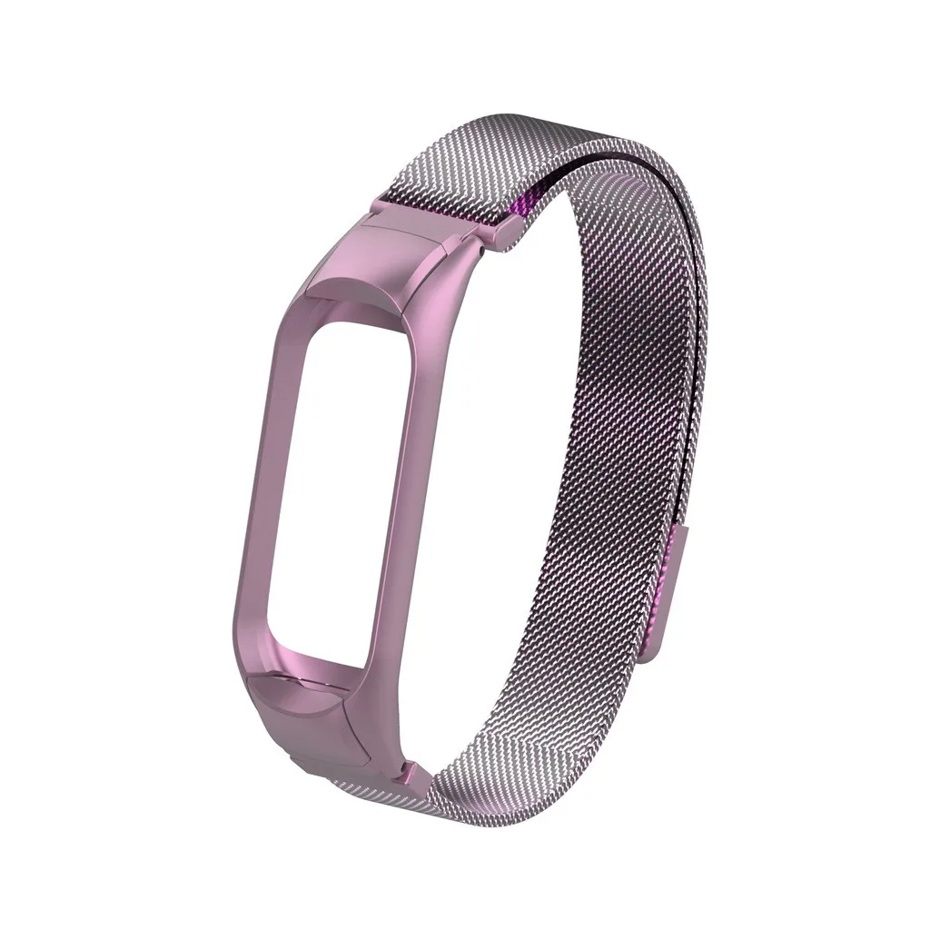 Ремешок mi lanese браслет с магнитной петлей для Xiaomi mi Band 3 Смарт-часы сменные мужские Т-образные спортивные роскошные мужские и женские 19Jun21