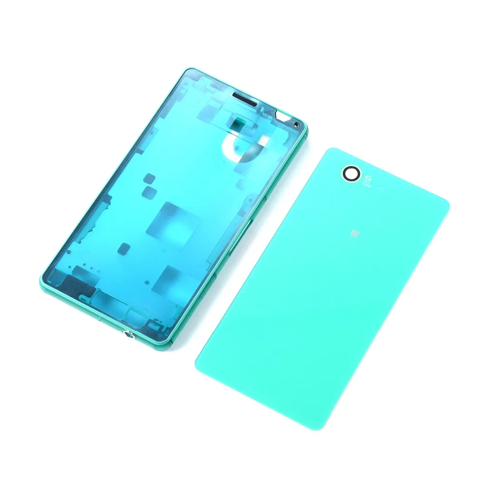 Оригинальный Корпус ЖК дисплея для Sony Xperia Z3 Compact mini D5803 D5833 средняя рамка Задняя