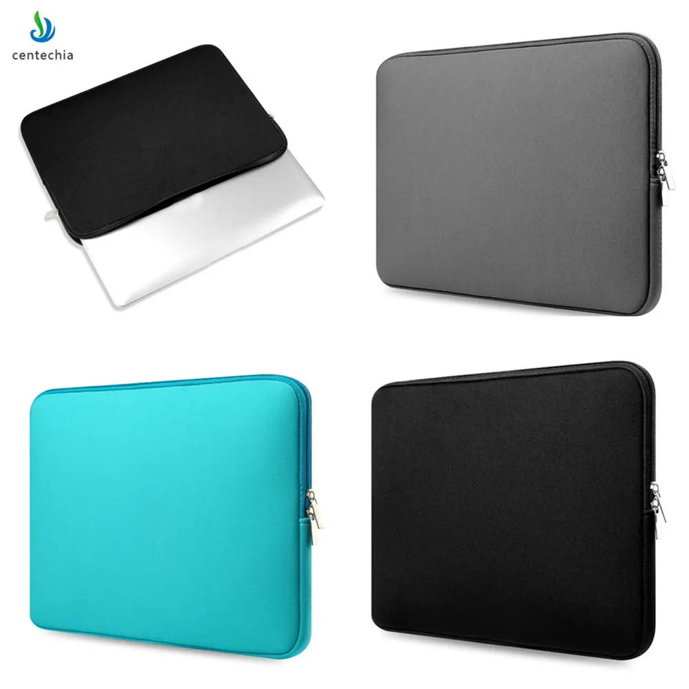 

Portable Zipper Computer Sleeve Case For Macbook Laptop AIR PRO Retina 11 12 13 14 15 13.3 15.4 15.6 inch Notebook Touch Bar Bag
