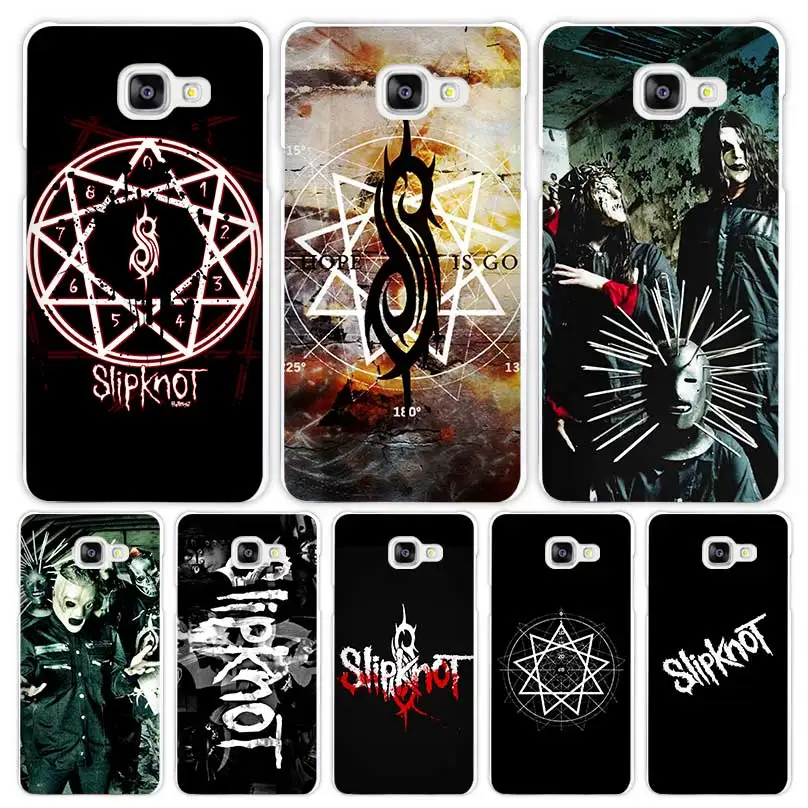 

Slipknot Rock Hard White Coque Shell Case Cover Phone Cases for Samsung Galaxy A3 A5 A7 2016 2017 A8 A9