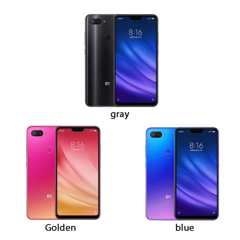 Global Version Xiaomi Mi 8 Lite 4GB 64GB Smartphone Dream Blue