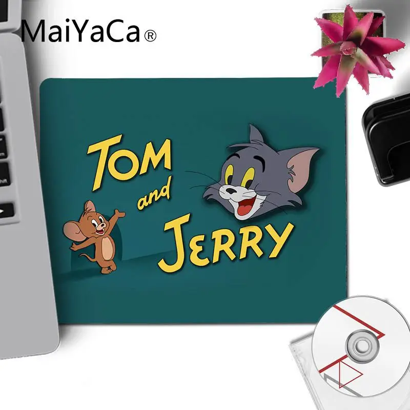 MaiYaCa Том и Джерри Мультфильм Красивые коврик для мышки в стиле аниме большой Lockedge коврик для мыши PC компьютерный коврик