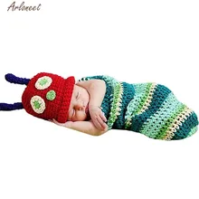 ARLONEET одеяло г., милый цветной спальный мешок для новорожденных, милый детский спальный мешок для детей от 0 до 3 лет, теплая вязаная шапочка для малышей