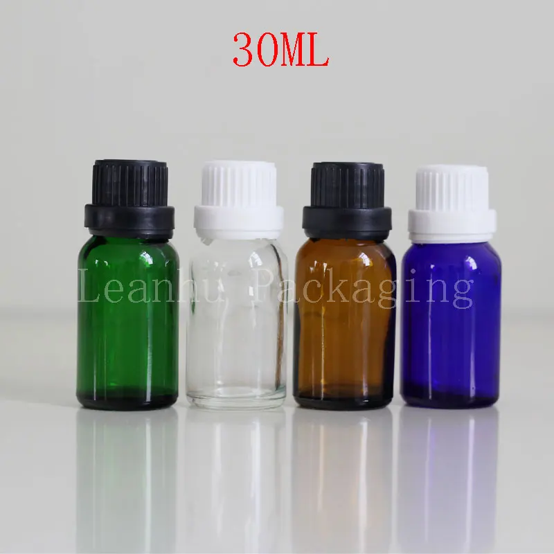 

30ML Glass Bottle With Screw Cap, 30CC Essential Oil/Perfume Packaging Bottle, Empty Cosmetic Container (30 PC/Lot)