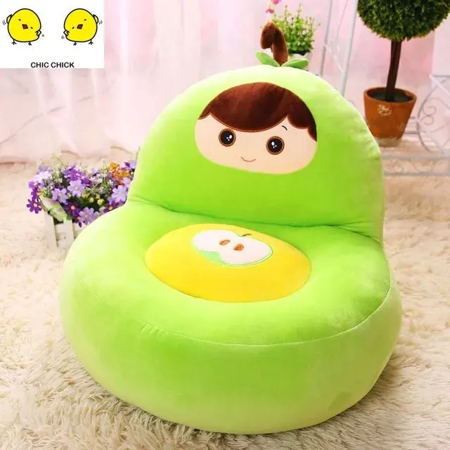 

Large Size 65CM Children's Cute Lazy Sofa Cartoon Plush Toys Vegetables Fruit Seat Stool Baby Boy Girl Birthday Gift Toy