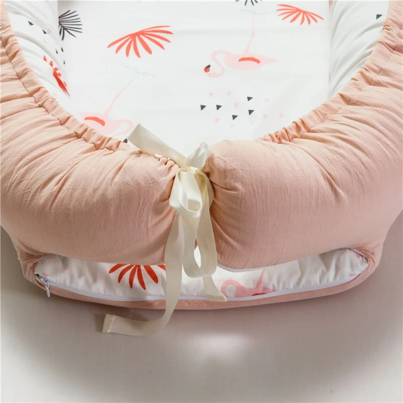 2019 новая детская кроватка для кровати портативный детский хлопковый шезлонг для новорожденной кроватки дышащее и спящее гнездо