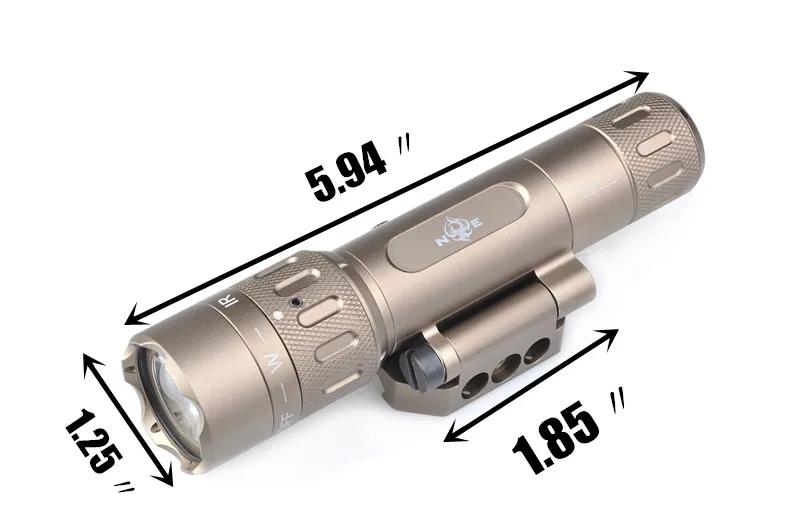 Noite-evolução Tático Lanterna Infravermelha Vermelho ir Rifle Fold Montar Caça Lâmpada Arma Armas Luz Ne08036 Wmx200 11 Noite-evolução tático lanterna infravermelha wmx200 vermelho ir