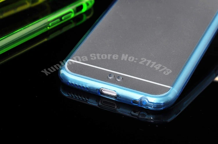 Claro de Tpu para Iphone 2 em 1 4.7 de Polegada de Telefone Tpu + Capa Lote Fino Colorido Transparente Case 6 Voltar Dura pc Via Dhl 100 Pçs - 17 iphone 6 4.7 de polegada de Telefone