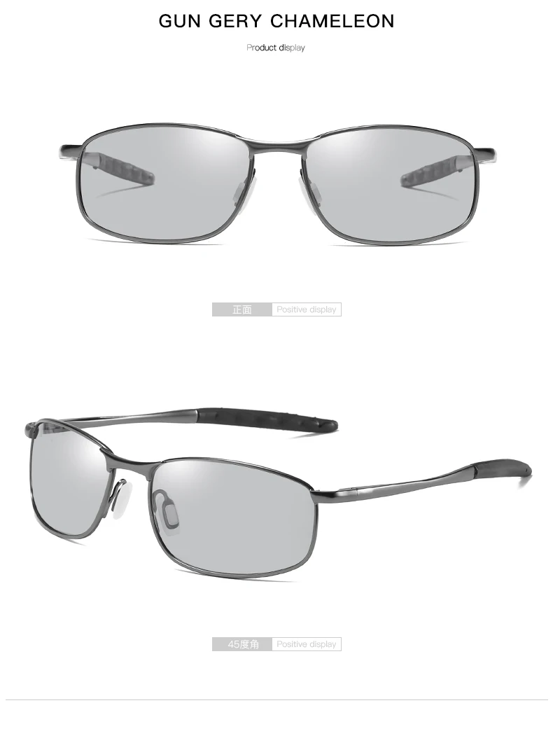 WESHION фотохромные солнцезащитные очки для мужчин, поляризационные маленькие винтажные очки для вождения, мужские солнцезащитные очки для дня рождения, Gafas De Sol Mujer