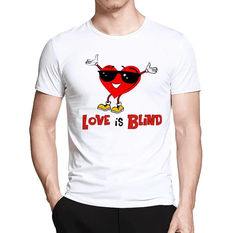 

BGtomato Love is Blind Funnly tshirt men Cheap sale brand new fashion t-shirt Hot sale top tees funny summer shirts