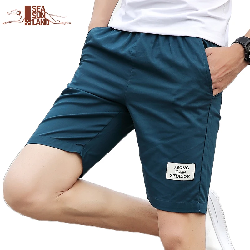 Men's Clothing Responsible Men Summer Casual Men Brand New Board Shorts 2019 Waterproof Solid Pockets Breathable Elastic Waist Fashion Casual Short Men