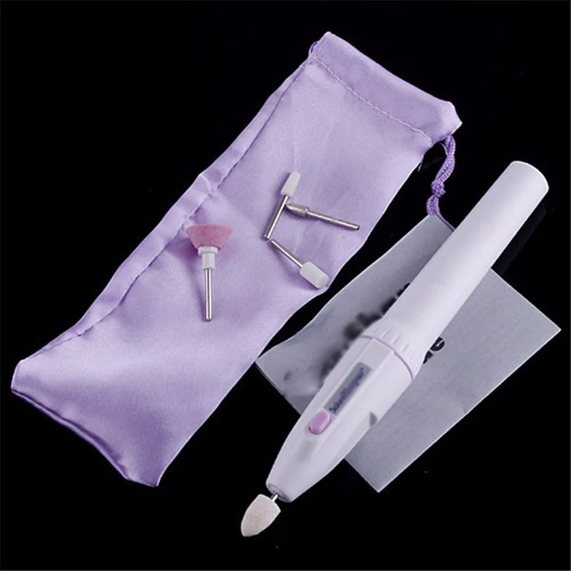 Professional 5 in 1 file care tools polisher grinding foot set tool 2