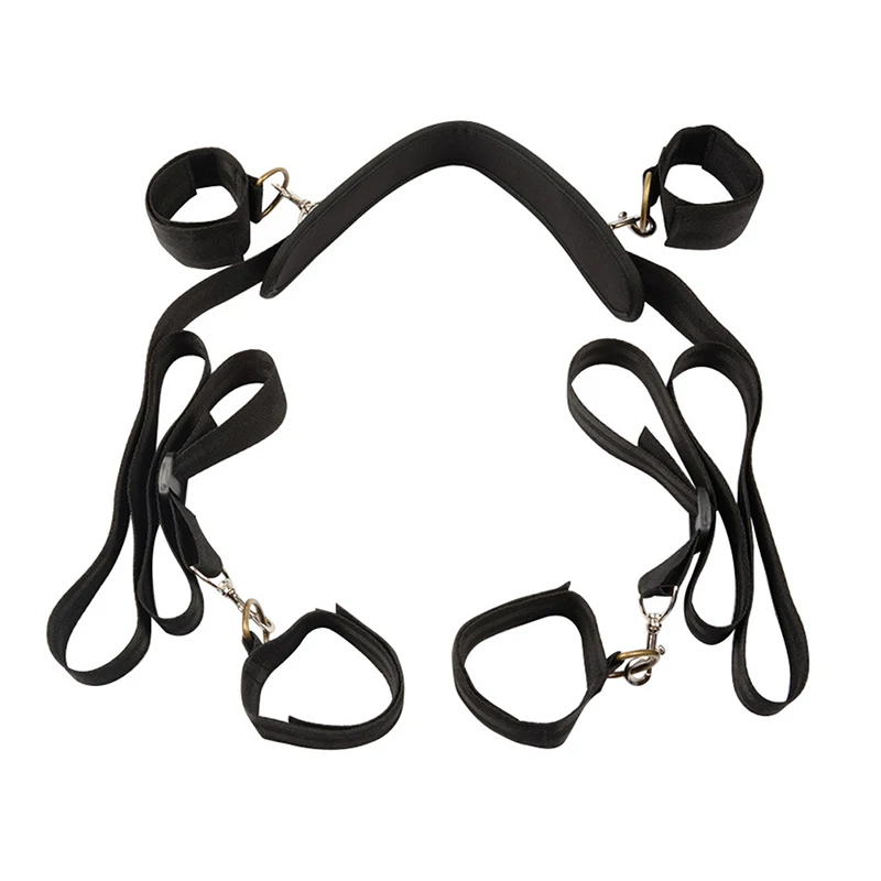 Adult Sex Toys Hand Cuffs Thigh And Wrist Cuff BDSM Bondage Games Slave Restraint Strap System Roleplay Erotic Games For Couple (4)
