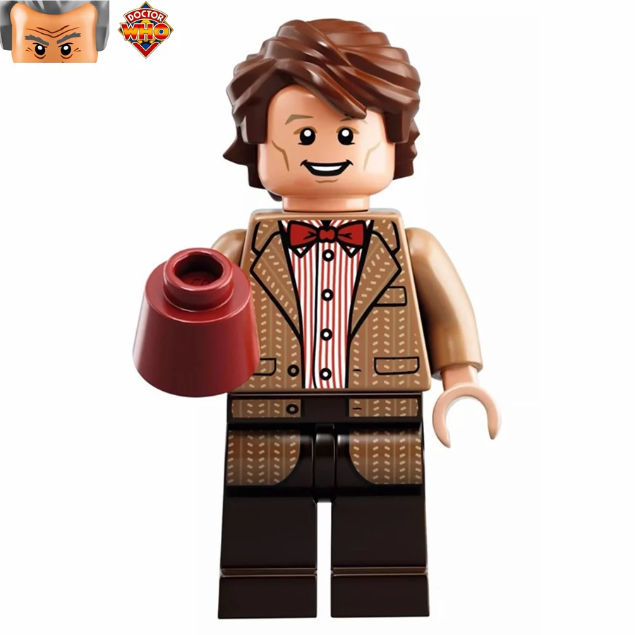 

Single Sale Ideas Doctor Who Eleventh 11th Dr. w/ Sonic Screwdriver minifig Building Blocks Kids Education Learning Toys